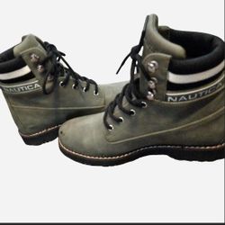 Nautica Women's Galiah Narrow Calf Combat Boot Size 7.5