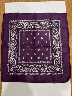 Bandanas Purple Or Green 