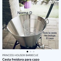 Cesta freidora para cazo nueva en su caja 🌺 princess house 🌺