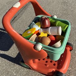 Children’s Toy Shopping Cart