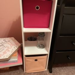 Small White Bookcase With Storage 