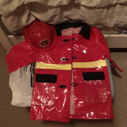 Childs Firefighter & Construction Worker Outfits 