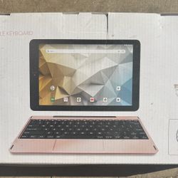 RCA Atlas 10 Pro rose gold marble tablet