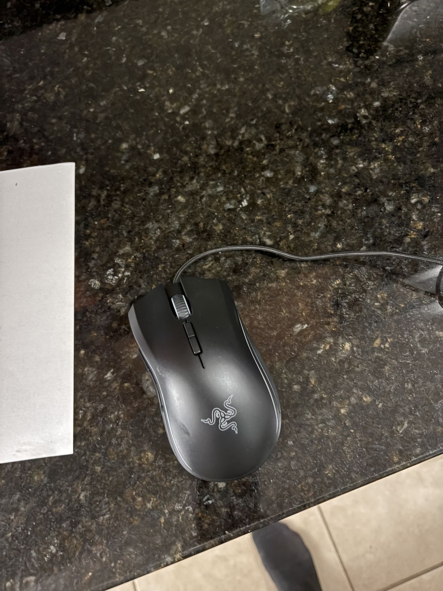 Razer Mamba Elite Corded And Corsair RGB keyboard Wired
