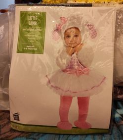 Little Lam Costume Size 0-6