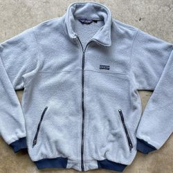 Patagonia Fleece Bomber Jacket Vintage 