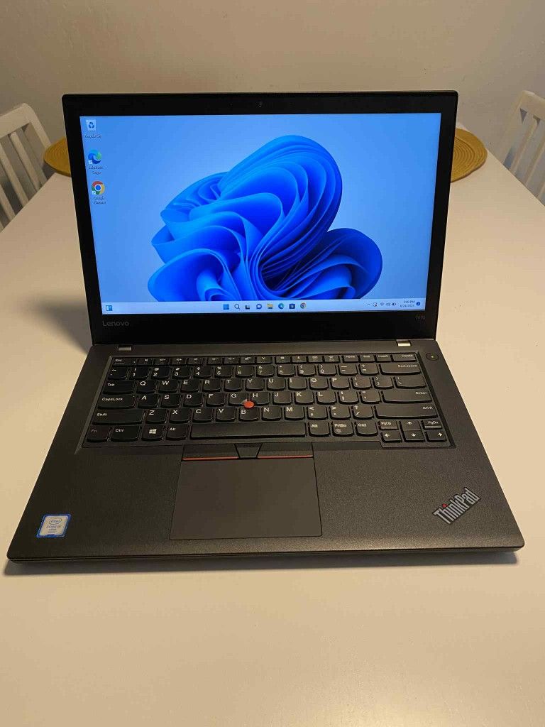 LENOVO THINKPAD T470 W10DG 14.0" laptop computer
FHD I5-6200U
256GB SSD
8GB Ram
Windows 11 pro. Microsoft office installed. Nothing wrong. ** NO T