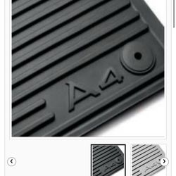 Audi A4 All Weather Floor Mats (Front & Rear) Brand New