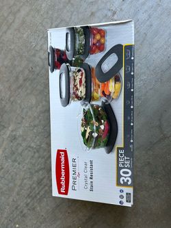 Rubbermaid tupperware