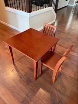 Children’s table and two chairs