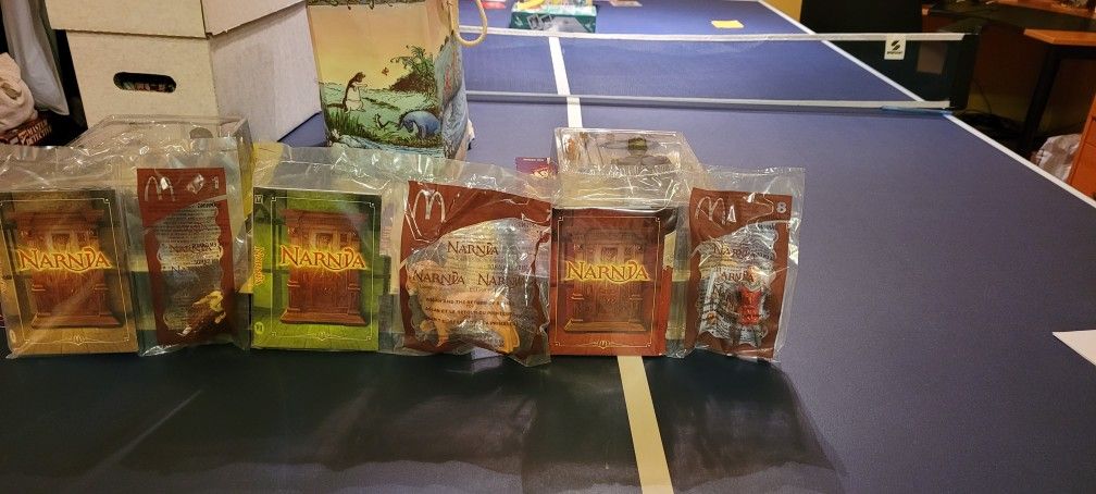 Mcdonald's Happy Meal Narnia TOYS!!