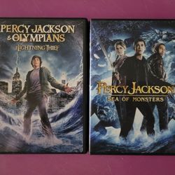 Percy Jackson Double Feature DVDS