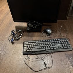 Computer Monitor/ Keyboard/ Mouse