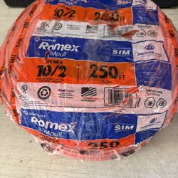 Electric Wire 10/2 250’ New 