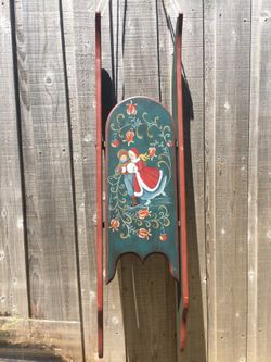 Antique Christmas slay