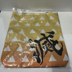 Demon slayer Zenitsu tote bag