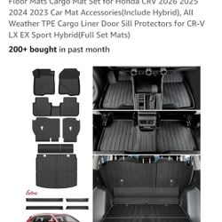 Floor Mat 2023-2026 Honda CRV (Include Hybrid)