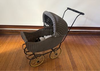 Small Vintage Baby Carriage - 24x10 ½x24