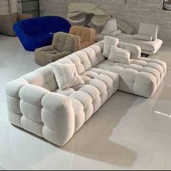 11 Feet Modern L Shaped Sectional 