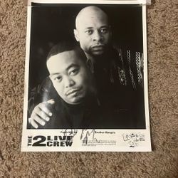 Autographed Pic 2 Live Crew