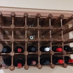 Floating Wine Rack