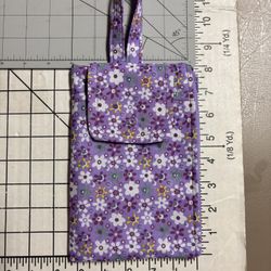 Wristlet Bag For Cellphone With Card Slots - 5” X 8 1/2”