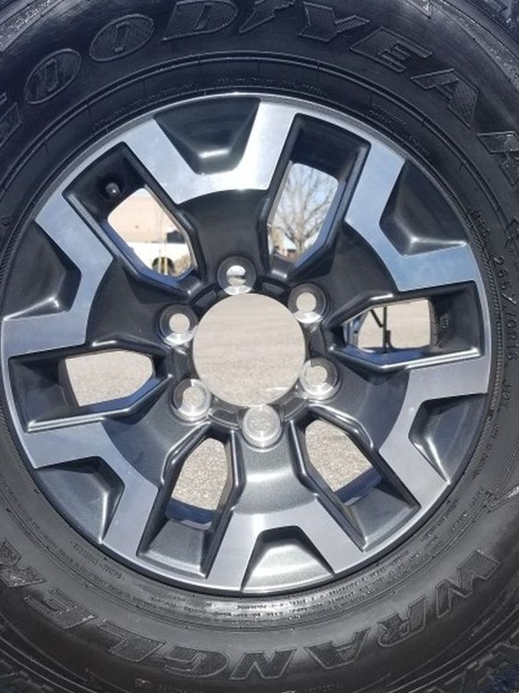 2021 TOYOTA TRD Wheels/Goodyear Wrangler Kevlar Tires Brand New 16 Inch