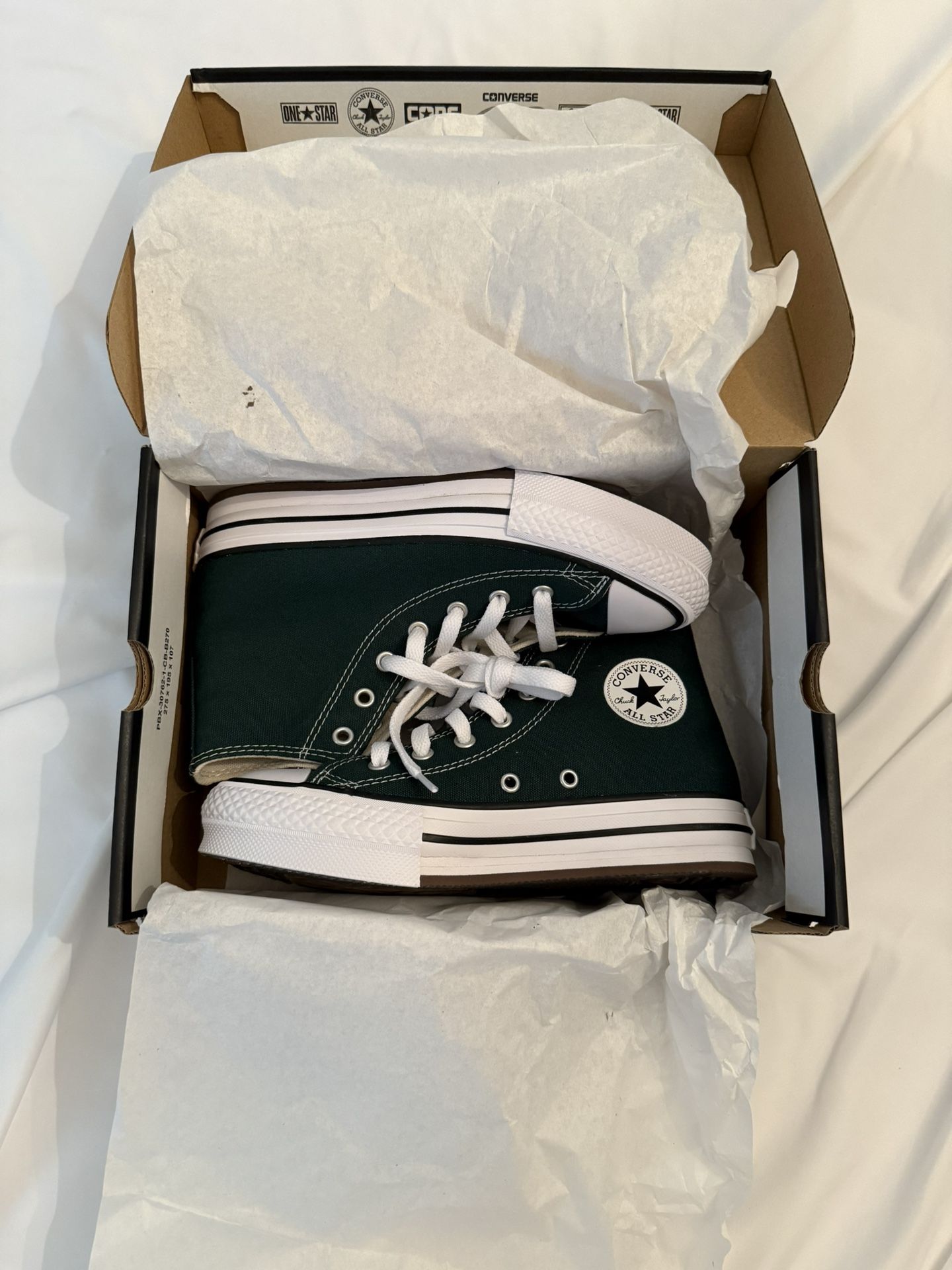 Youth Forest Green Converse