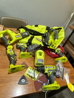 Ryobi tool set