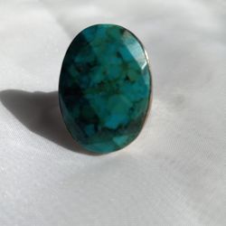 STERLING SILVER  ,NATURAL STONE  RING 💍