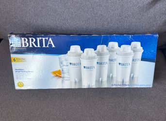 6 NEW Brita Pitcher Filters