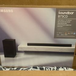 Samsung HW-B73CD 5.1ch Soundbar Home Theater System | Dolby Audio & DTS Virtual:X | Wireless Subwoofer  | Adaptive Sound | Game Mode