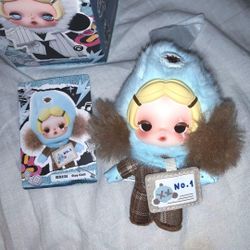 POP MART SKULLPANDA Off Mode Stay Chill Plush Doll Pendant