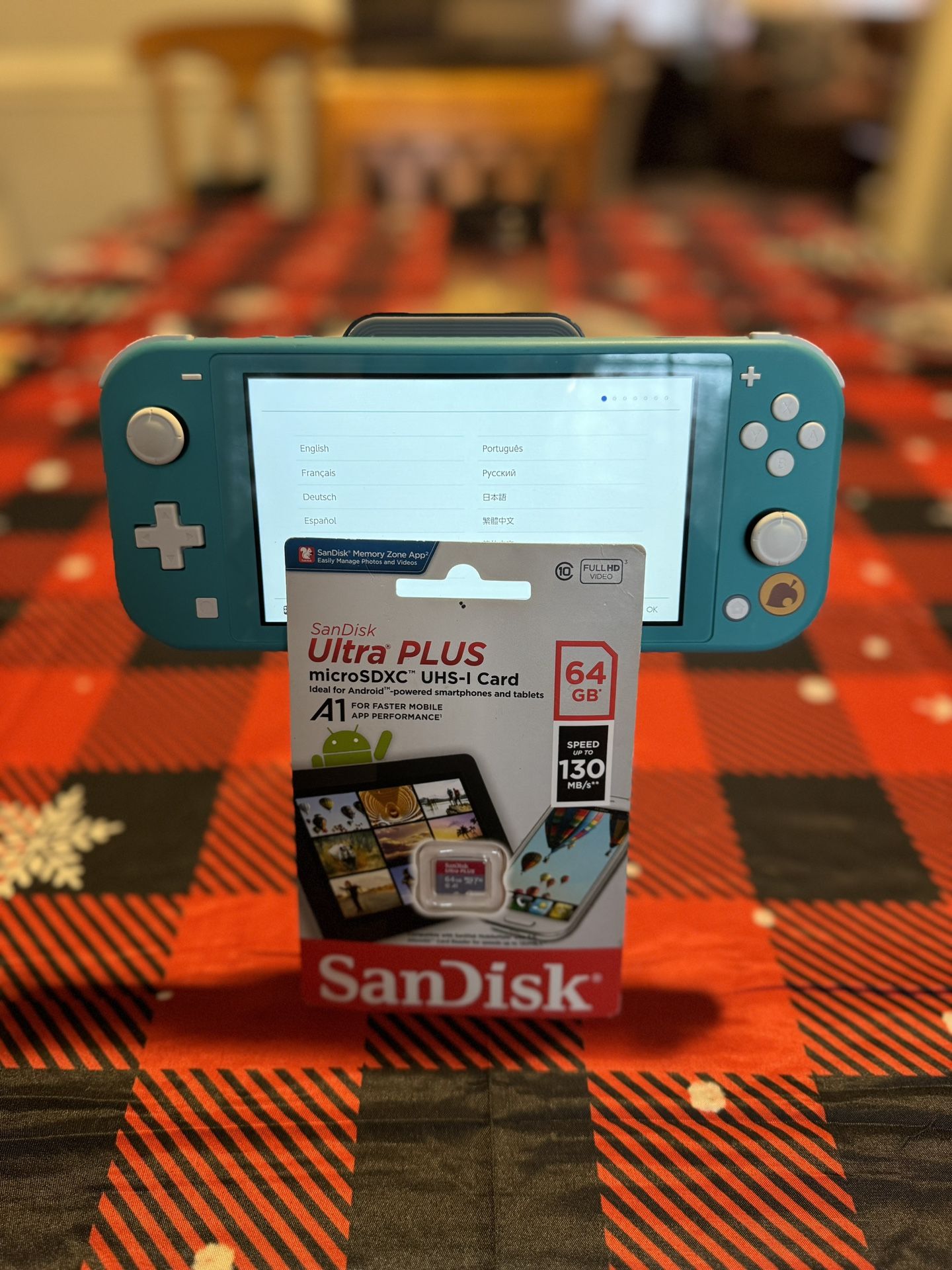 Nintendo Switch With Memory Card