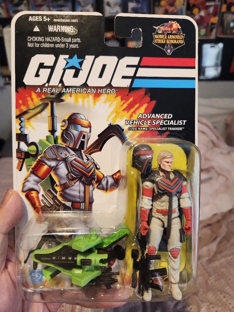 Gi Joe Advance Vehicle Specialist Trakker Action Figure