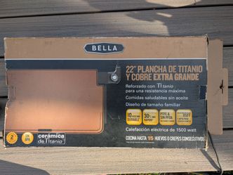 22" ceramic griddle