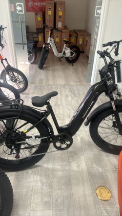 Fat tire Ebike 600 for step over 650 for stepthru Ebike Trekcraze electric bike