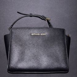 Michael Kors Black Small Purse with Shoulder Strap