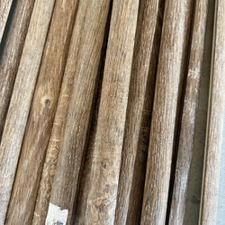 Quarter round and reducer trim for hardwood, laminate, LVP flooring