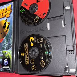 NINTENDO GAME CUBE GAMES PAC-Man and CARS