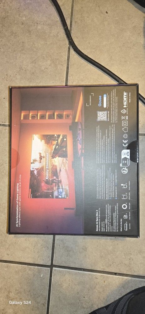 Govee HDMI 2.1 Sync Box 2, AI Sync Box with TV Backlight, Supports 8K@60Hz, 4K@144Hz