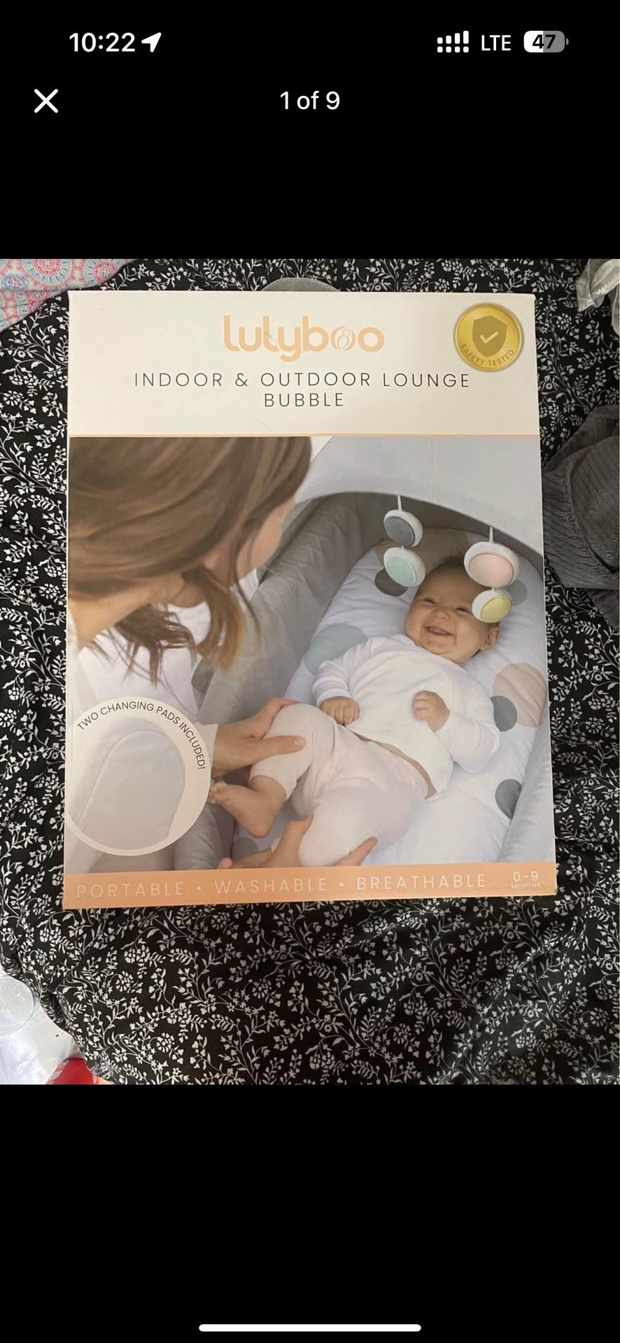 Lulyboo Portable Baby Lounge