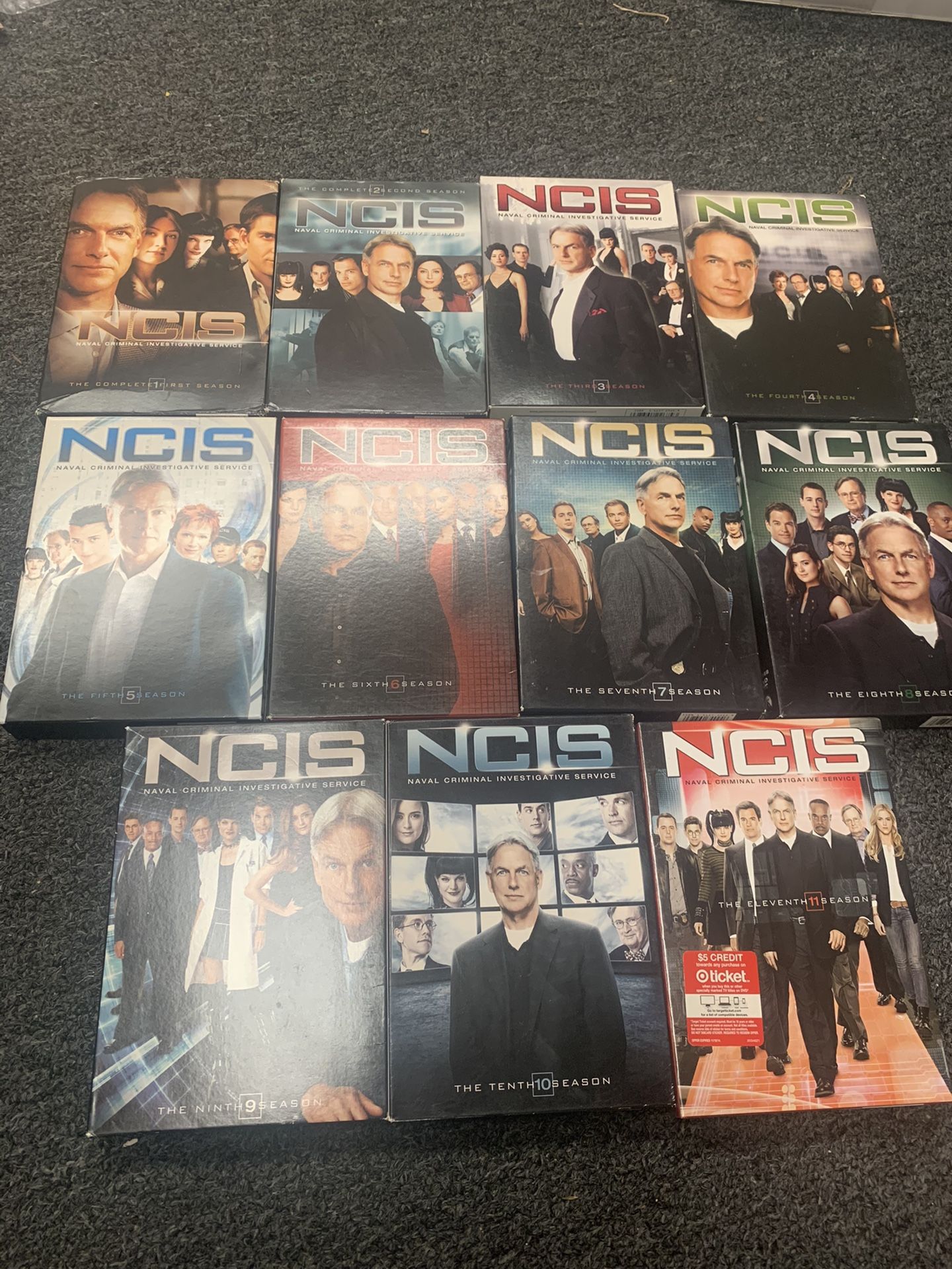 NCIS SEASONS 1-11