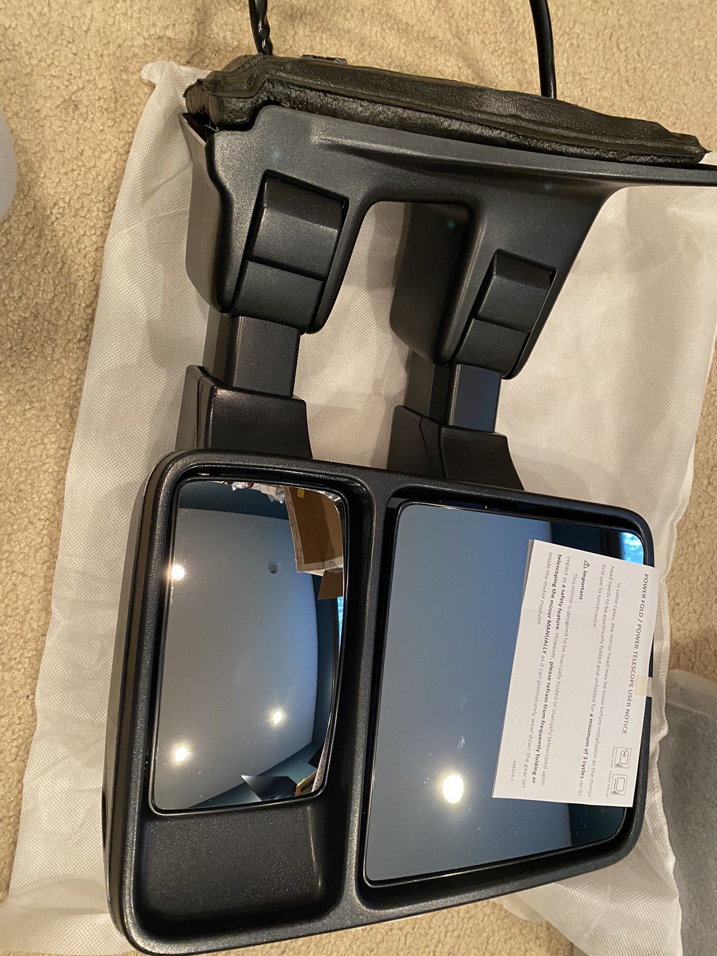 Aftermarket FORD Passenger Mirror NIB F-250 F-350 F-450 F-550 Super Duty 2008-2016