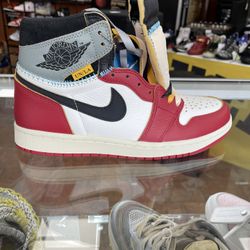 Union LA Air Jordan 1 High OG Varsity Red HV8563-600 Size 8 👟 Tested – Pawn Shop Deal 💰