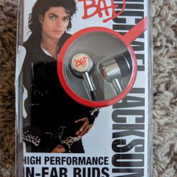 Michael Jackson "Bad" Earbuds