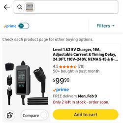 Level 1 &2 EV Charger