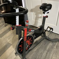VIGBODY Exercise Bike Indoor Cycling Bicycle Stationary Bikes Cardio Workout Mac