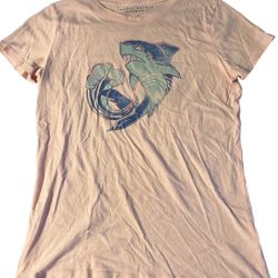 Aeropostale Pink T Shirt Size Girls Youth Large