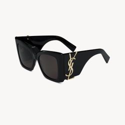 Saint Laurent YSL SL M119 BLAZE 002 Havana Gold Women Sunglasses